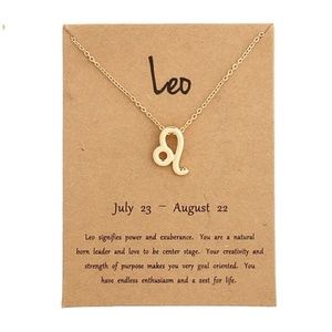 Leo Zodiac Necklace